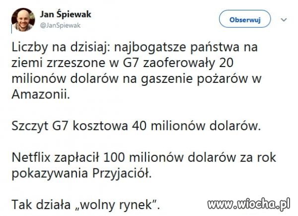 A może zorganizować szczyt G7