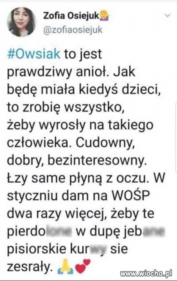 Owsiak to spoko facet