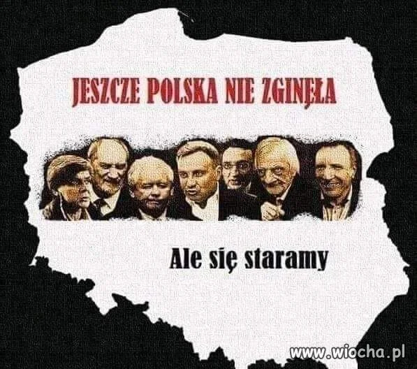 I nie pozwólmy tym ..ujom rozwalić naszego ...
