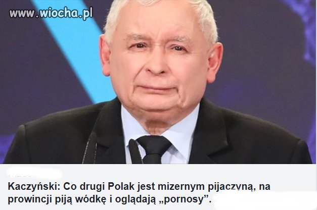 Nie ładnie tak o swoim