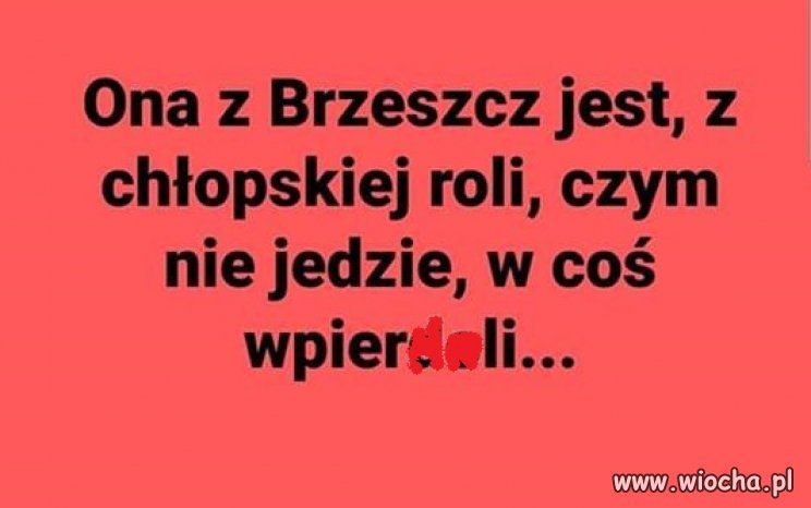 Taki wierszyk ... o Broszce