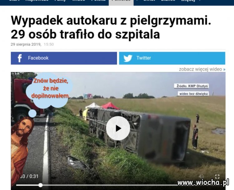Drzemał.