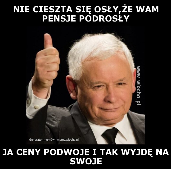 Jak za Gierka.