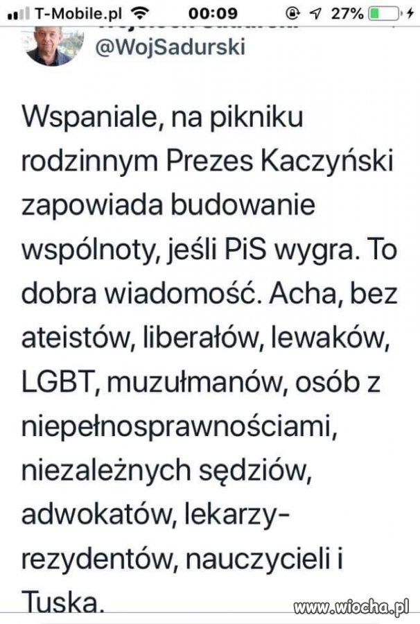 Zapomniał zapytać 
