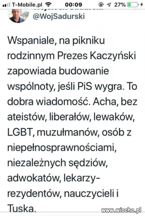 Zapomniał zapytać 