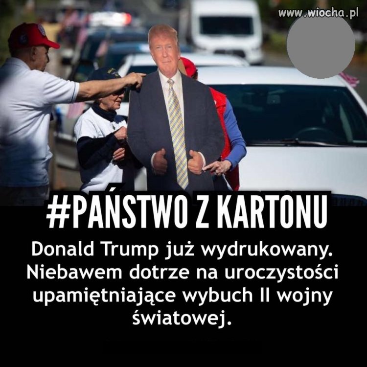 Spoko, Trump jutro będzie obecny na uroczystości 