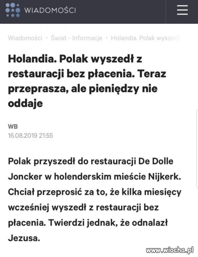 Polak w Holandii