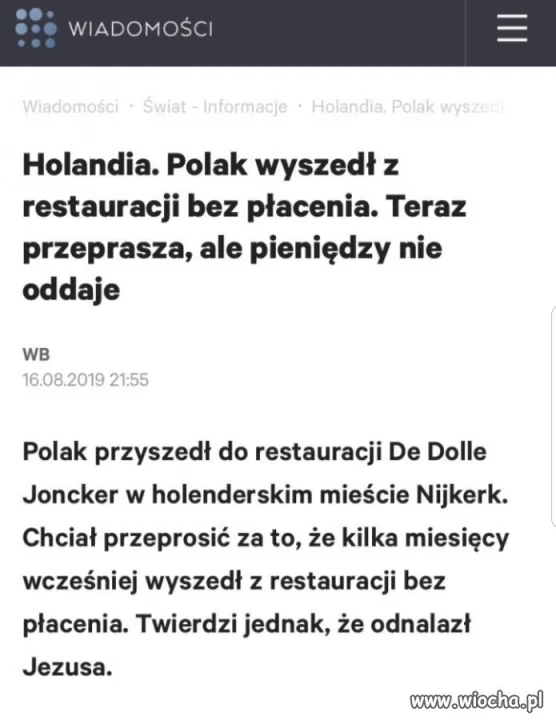 Polak w Holandii