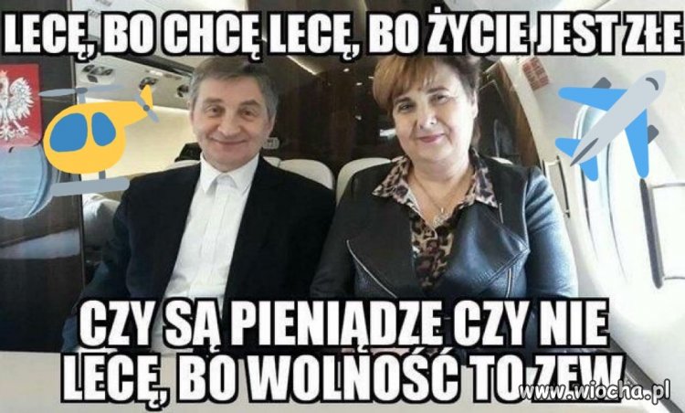 Lecę bo chce ...