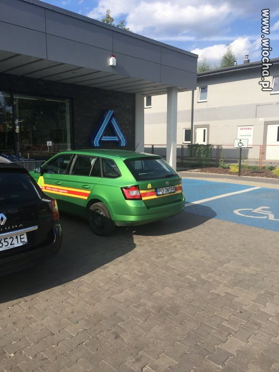 Tak sie parkuje w Zabrzu