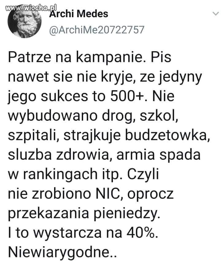 A w wiadomościach