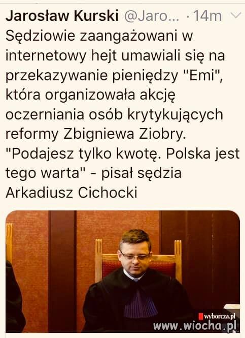 Sędziowie, którzy w ramach 