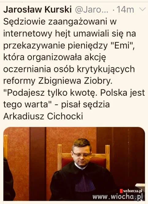 Sędziowie, którzy w ramach 