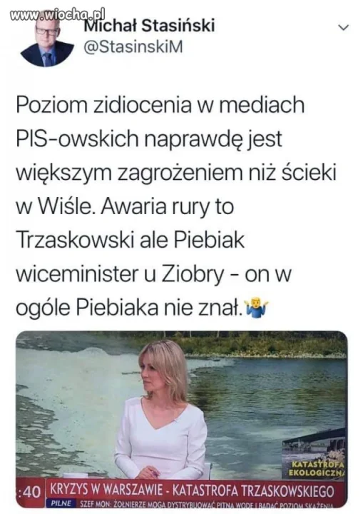 Ciekawe czy w wiadomościach
