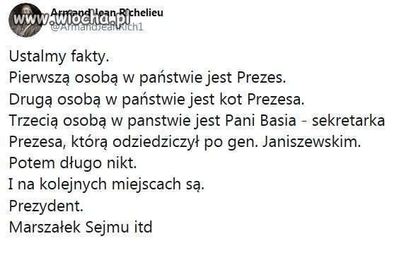 Prawidłowa kolejność