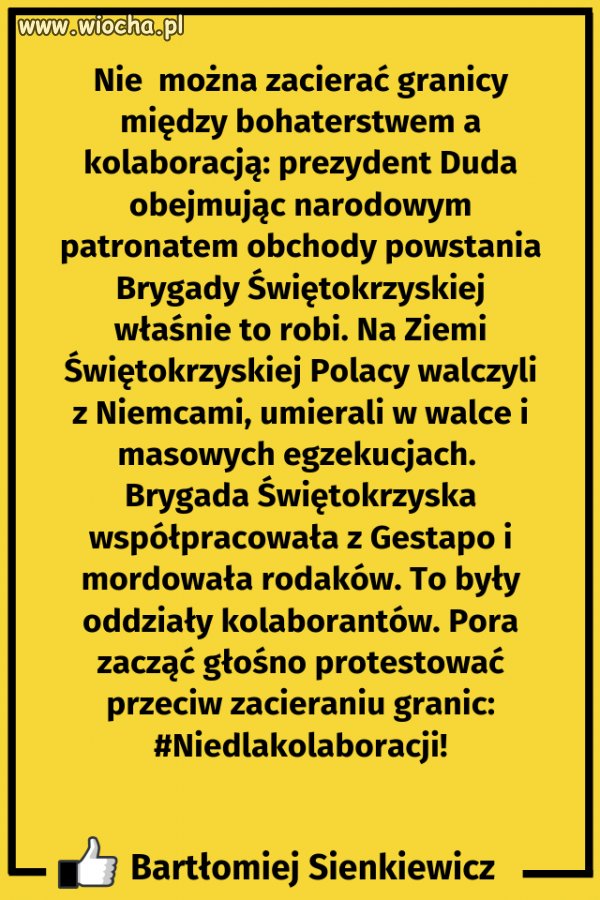 Potomek Henryka Sienkiewicza pisze