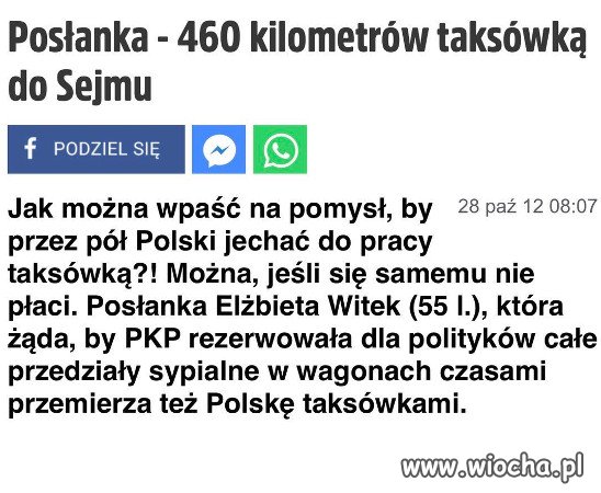 Marszałek Elżbieta Witek