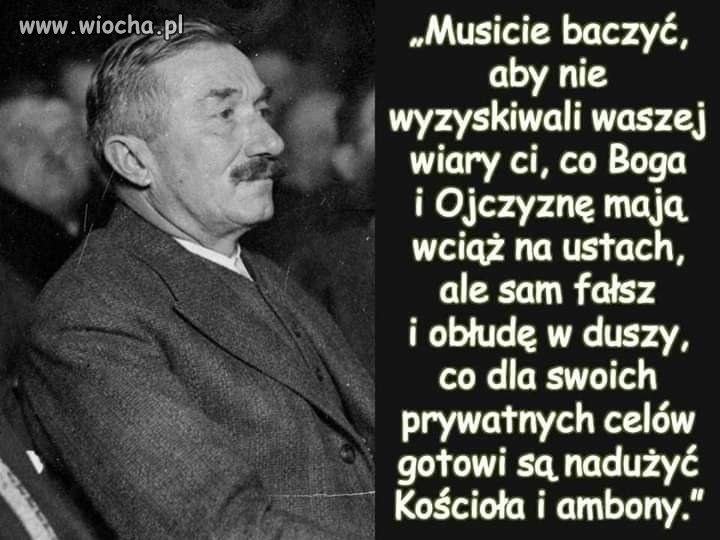 Jakoś tak pasuje do polityków