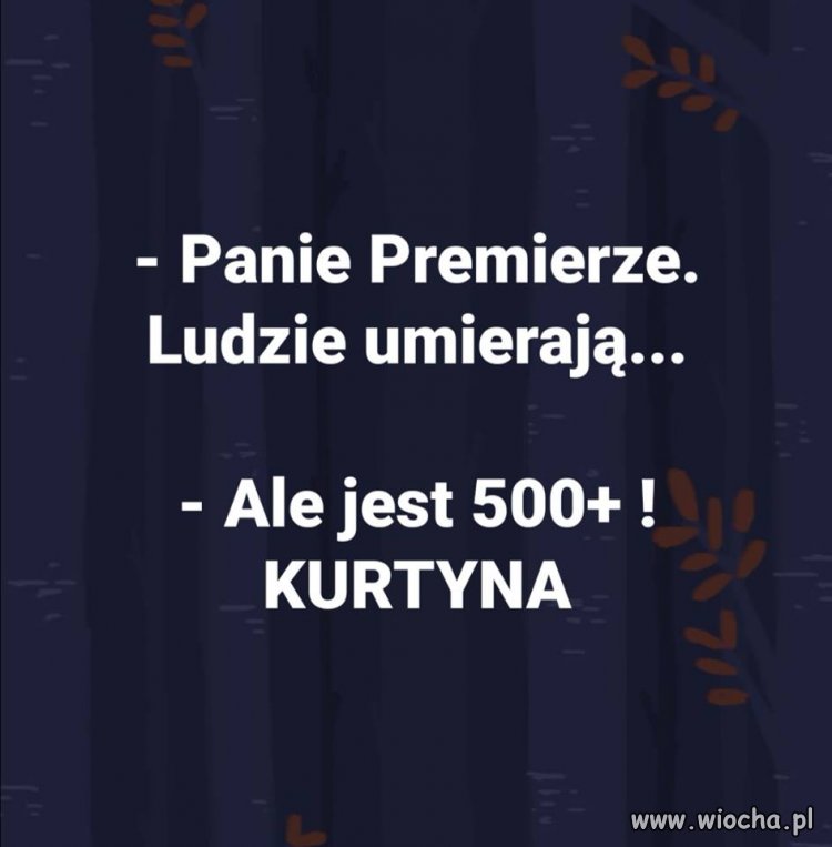 Koment MM do pytania o stan służby zdrowia i listę