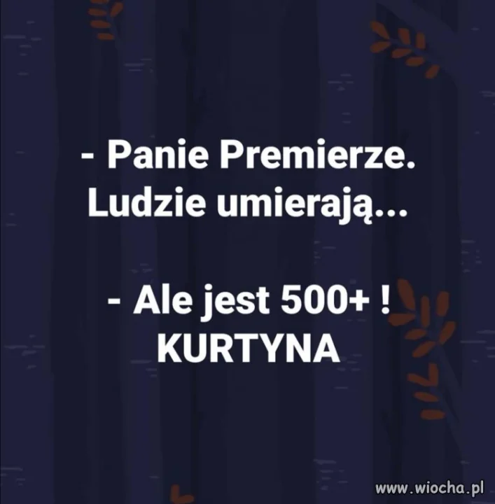 Koment MM do pytania o stan służby zdrowia i listę