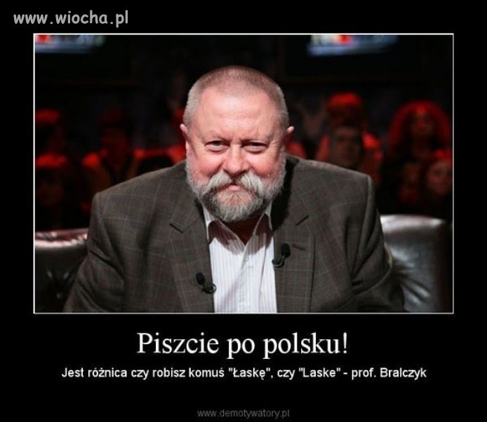 Niektórzy mają problem z pisaniem