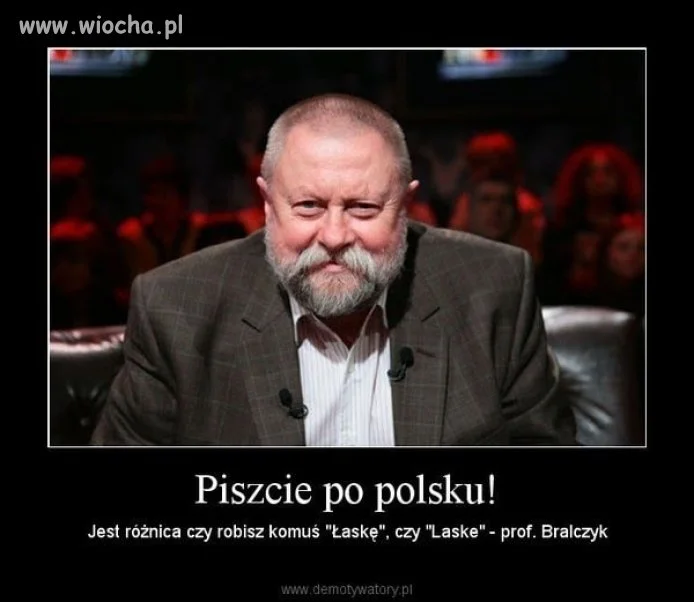 Niektórzy mają problem z pisaniem