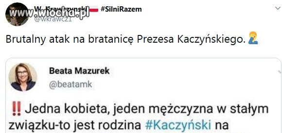 Brutalny atak na bratanicę prezesa