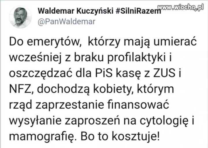 Dali ludziom "plusy" 