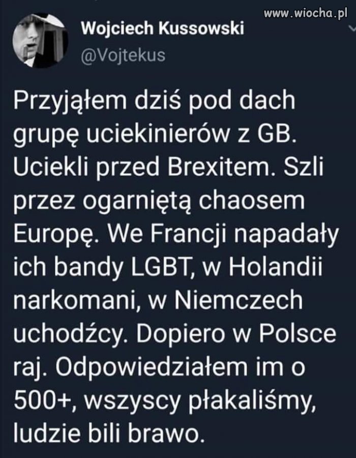 Szkoda że nie opowiedział 
