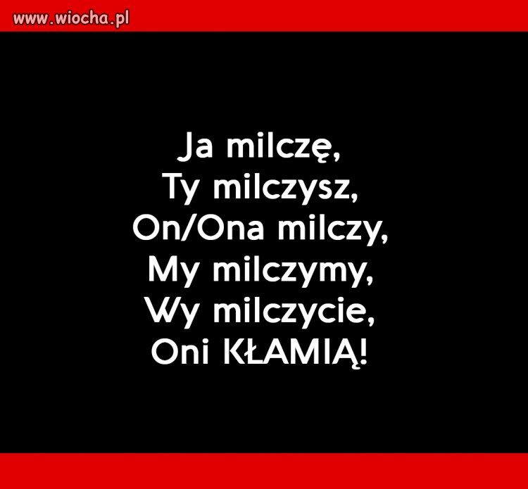 Milcząc przyzwalamy na niszczenie Polski przez PIS