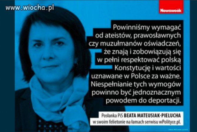 A jak to się ma do polityków partii pis