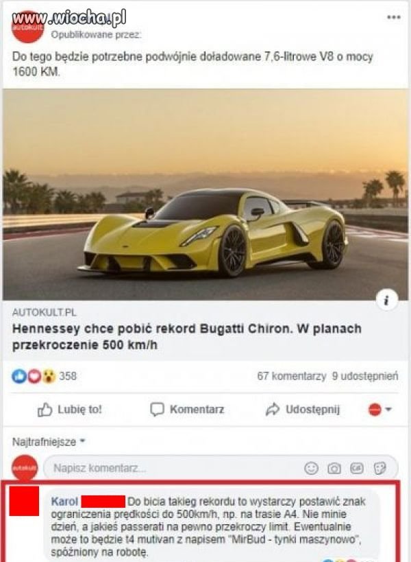 Jak pobić rekord Bugatti