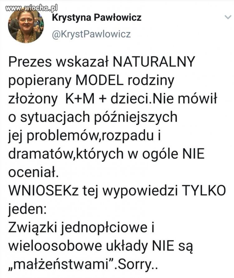 Następny ,ałtorytet' w sprawach rodziny