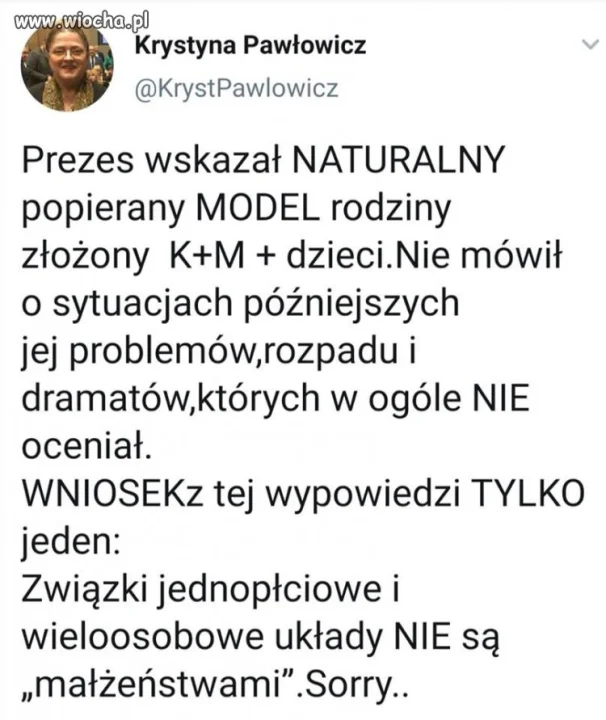 Następny ,ałtorytet' w sprawach rodziny