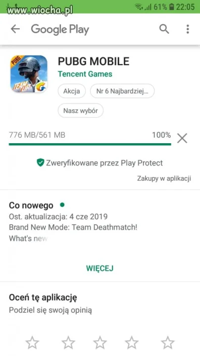 Doszło do 1.5 GB