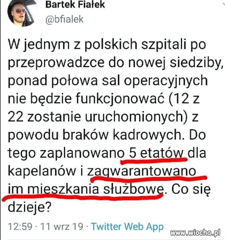 Bo szpital bez nich