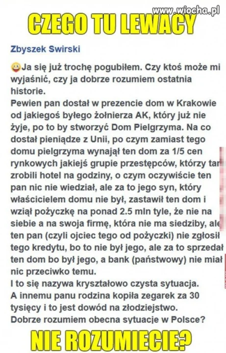 Już się trochę pogubiłem... 