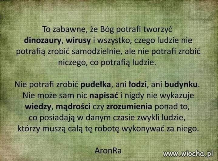 Słowo na niedzielę ...