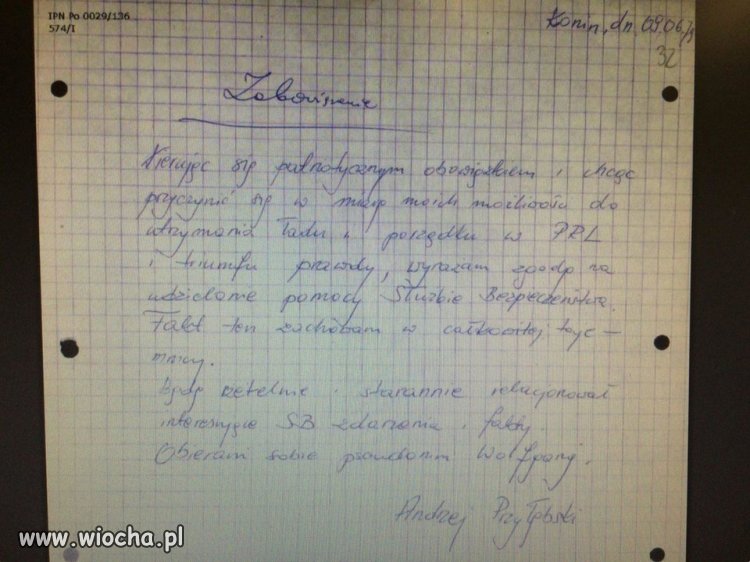 Teczka Wolfganga ujawniona
