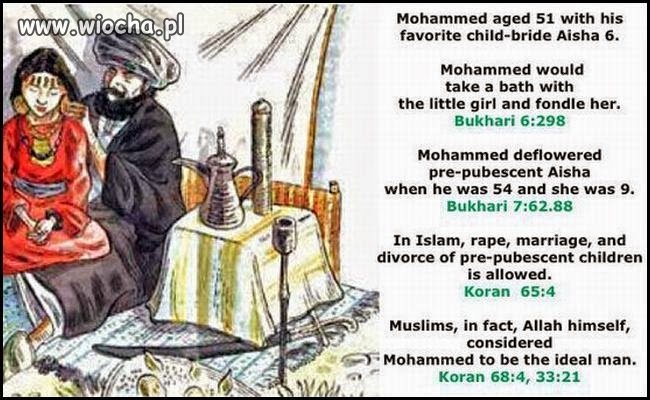 Mohammed to pedofil