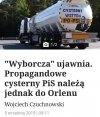 Uważajcie bo one wożą goowno a nie paliwo ...