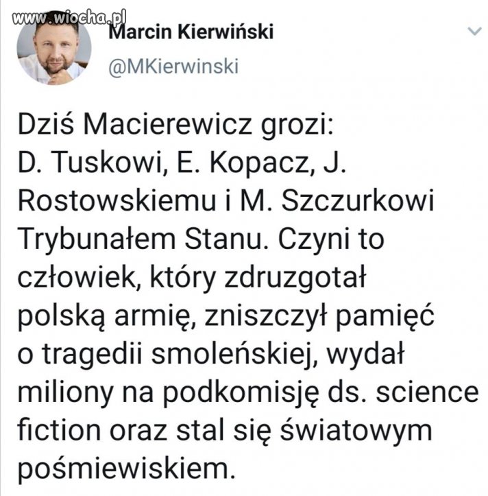Ktoś tu chyba wylazł z szafy