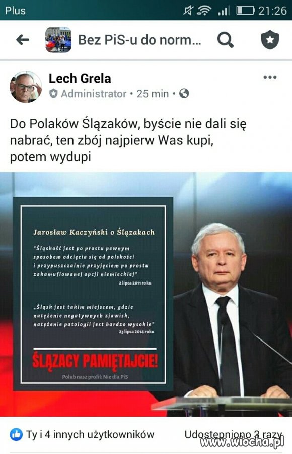 Kaczyński o Ślązakach