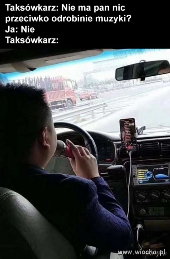 Karaoke taxi drive