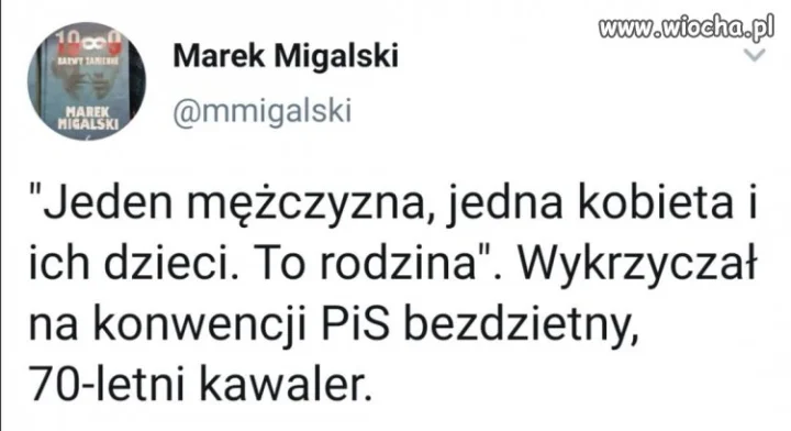 Powiedział ten