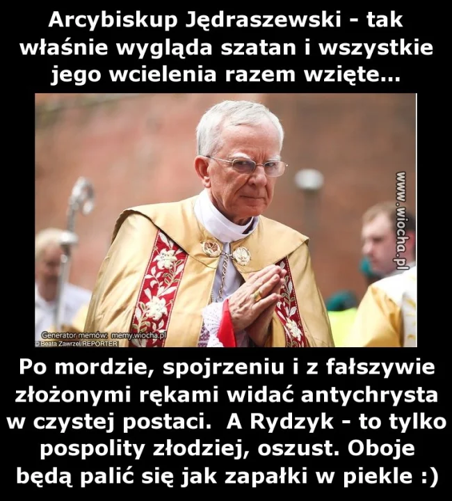 Arcybiskup Jędraszewski - tak właśnie wygląda