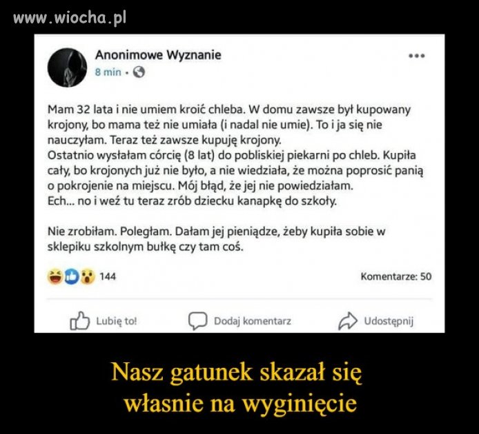 Bo nie było krojonego