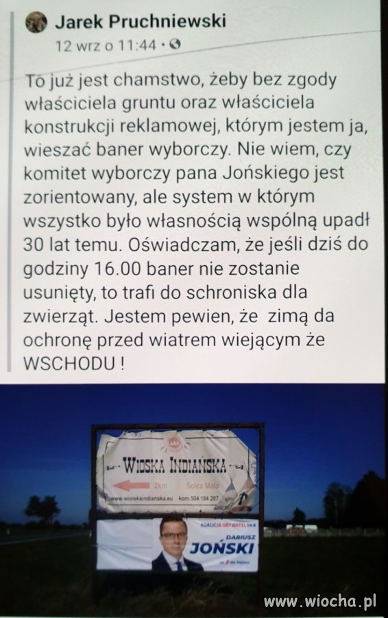 Czuć, że idą wybory