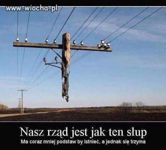 Rząd jak słup 