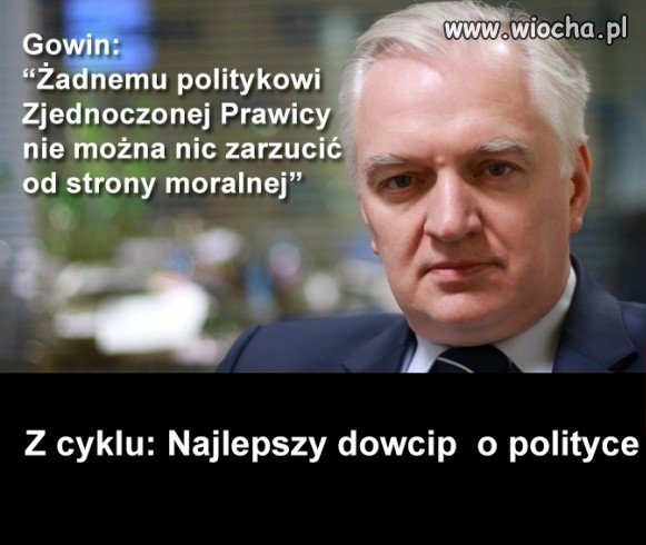 Najlepszy dowcip o polityce